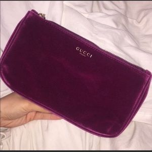 gucci makeup bag authentic